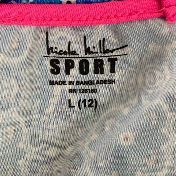 Nwot | Nicole Miller Sport Girls Sports Bra & Legging Set Size Large (12) - Picture 3 of 10